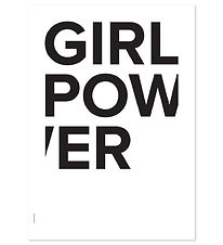 I Love My Type Plakat - 50x70 - The Powerful Type - Girl Power