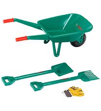 Bosch Mini Trillebør m. Tilbehør - Legetøj - Grøn