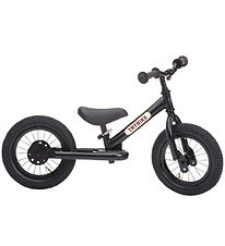 TryBike Løbecykel - Steel - Sort