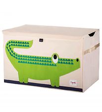 3 Sprouts Opbevaringskasse - 38x61x37 - Krokodille