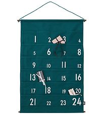 Design Letters Julekalender - 73 cm - Mrkegrn