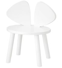 Nofred Brnestol - Mouse Chair - Hvid