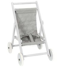 Smallstuff Dukkeklapvogn - Grå