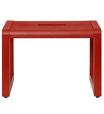 ferm Living Skammel - Little Architect - Poppy red