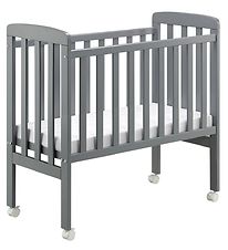 Bino Bedside Crib - By-My-Side - 90x46x88 cm - Grå