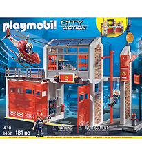 Playmobil City Action - Stor Brandstation - 94627 - 181 Dele
