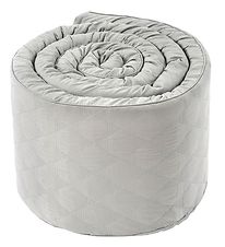 Smallstuff Sengerand - Quilted - Soft Grey