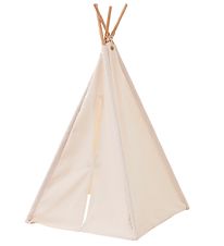 Kids Concept Legetelt - Mini Tipi - Naturhvid