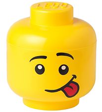 LEGO Storage Opbevaringsboks - Stor - Hoved - 27 cm - Skr