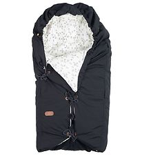 Voksi Kørepose - Classic+ Mini - 100 cm - Black/White Leaf