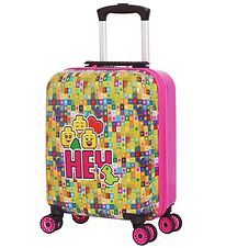 LEGO® Minifigures Kuffert - Hey, Play Date 16'' - Pink/Multifarv