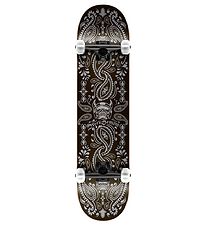 Speed Demons Skateboard - 7.75'' - Bandana Komplet - Sort/Gr