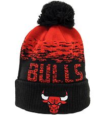 New Era Hue - Strik - Chicago Bulls - Sort/Rød