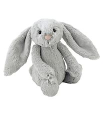 Jellycat Bamse - Small - 18x9 cm - Bashful Silver Bunny