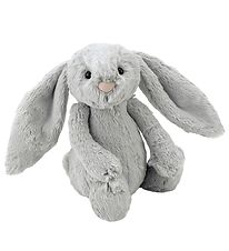Jellycat Bamse - Medium - 31x12 cm - Bashful Silver Bunny