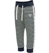 Hummel Sweatpants - hmlVillum - Navy/Pistacie