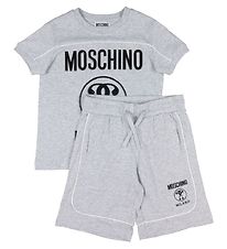 Moschino Sæt - T-shirt/Shorts - Gråmeleret