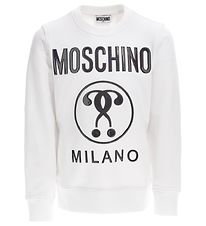 Moschino Sweatshirt - Hvid m. Logo
