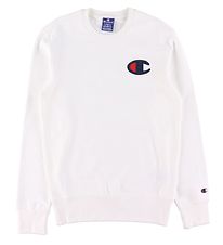 Champion Fashion Sweatshirt - Hvid m. Logo