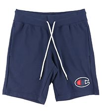 Champion Fashion Shorts - Navy m. Logo