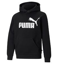 Puma Httetrje - Ess Big Logo - Sort m. Print