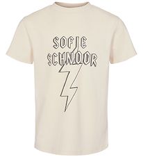 Petit by Sofie Schnoor T-shirt - Asta - Off White m. Print
