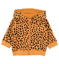 Stella McCartney Kids Cardigan - Orange m. Leopardprint