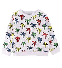 Stella McCartney Kids Sweatshirt - Hvid m. Palmer