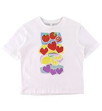 Stella McCartney Kids T-shirt - Hvid m. Frugt