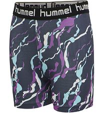 Hummel Shorts - Mimmi - Navy m. Mønster