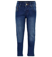 Minymo Bukser - Stretch Slim Fit - Bl Denim