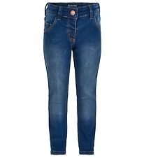 Minymo Bukser - Stretch Slim Fit - Bl Denim