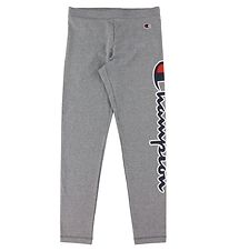 Champion Fashion Leggings - Grmeleret m. Logo