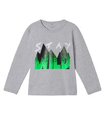 Stella McCartney Kids Bluse - Stay Wild - Thunder