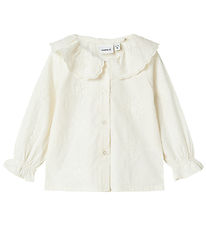 Name It Bluse - NmfOuma - Cloud Dancer