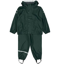 Mikk_Line Regntøj m. Seler - PU - Darkest Sprouse