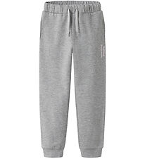 Name It Bukser - NkfOfina - Grey Melange