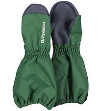 Didriksons Luffer m. Fleece - Shell - Pine Green
