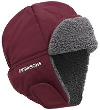 Didriksons Hue - Biggles Cap - Anemon Red