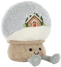 Jellycat Bamse - 20x13 cm - Amuseables Snow Globe
