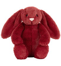 Jellycat Bamse - 18x9 - Little Bashful - Redcurrant Bunny