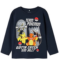 Name It Bluse - NmmStern - Pokemon - Navy Blazer