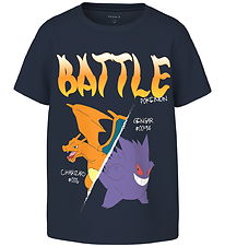 Name It T-shirt - NkmSlive - Pokemon - Navy Blazer