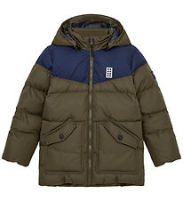 LEGO® Wear Vinterjakke - LwJebel 733 - Grøn/Blå