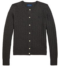 Polo Ralph Lauren Cardigan - Strik - Cable - Winsor Heather