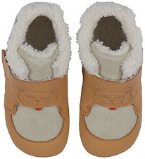 Affenzahn Hjemmesko m. For - Noos - Leather - Growy Cat - Brown