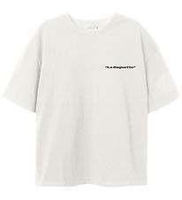 Name It T-Shirt - NkfOrid - Cloud Dancer