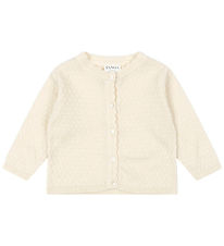 Fanga Fontana Cardigan - Strik - Venti Pointelle - Antique White