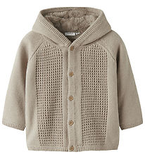 Name It Cardigan m. Foer - Strik - NbnOlly - Island Fossil