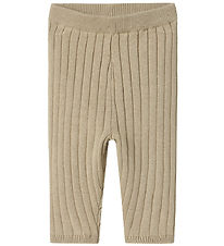 Name It Leggings - Strik - Rib - NbnOmun - Island Fossil